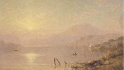 Sanford Gifford Morning on the Hudson oil painting reproduction